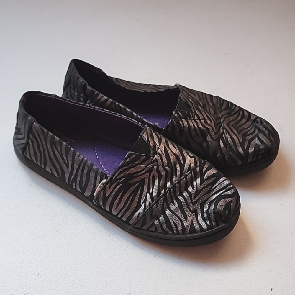 Toms Alpargata Zebra Print
